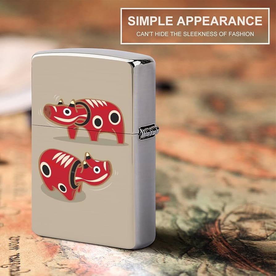 Amazon.co.jp: 赤べこ おもちゃ 福島 会津 ZIPPOケース ライター